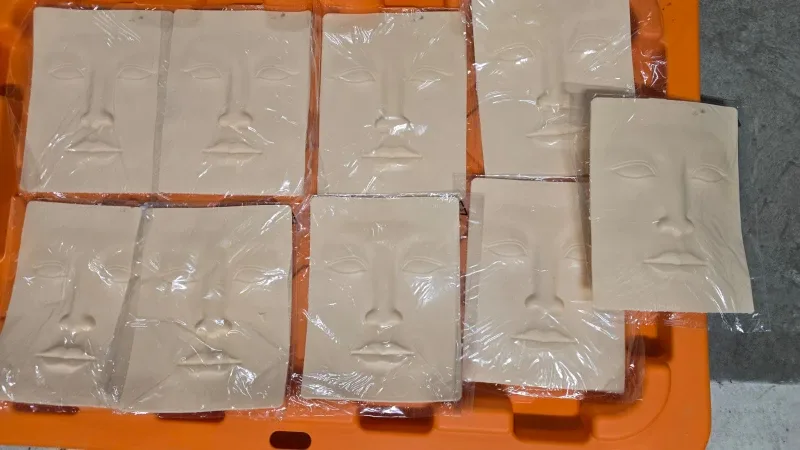 Silicone Face Practice Skin