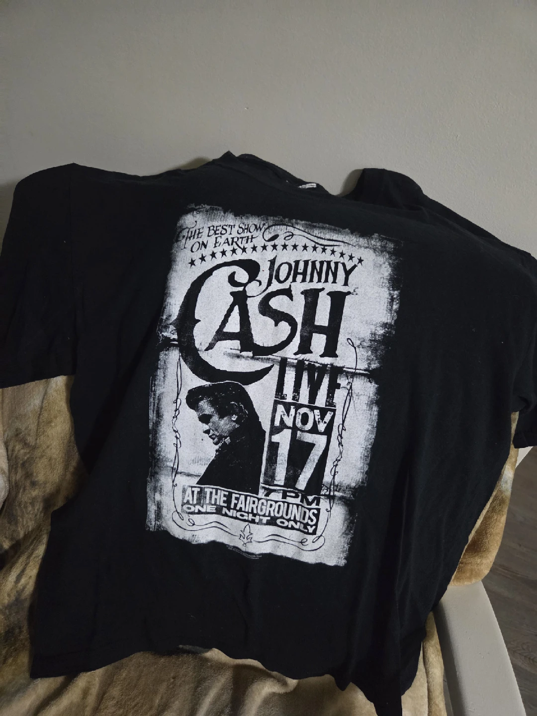 Johnny Cash Live Concert T-Shirt