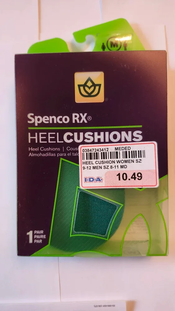 Spenco Rx Heel Cushions Medium New