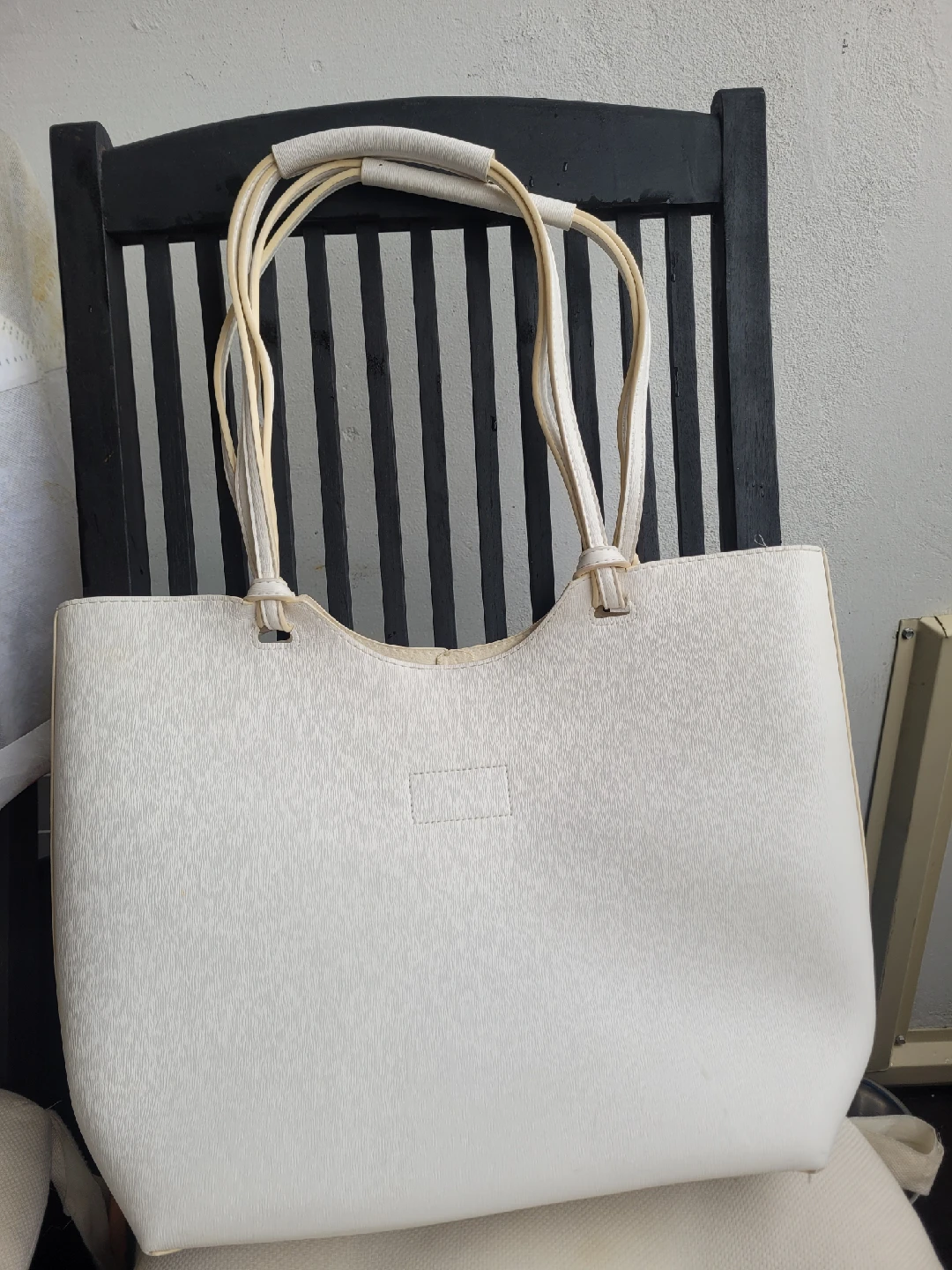 Neiman Marcus Cream Tote Bag🥕
