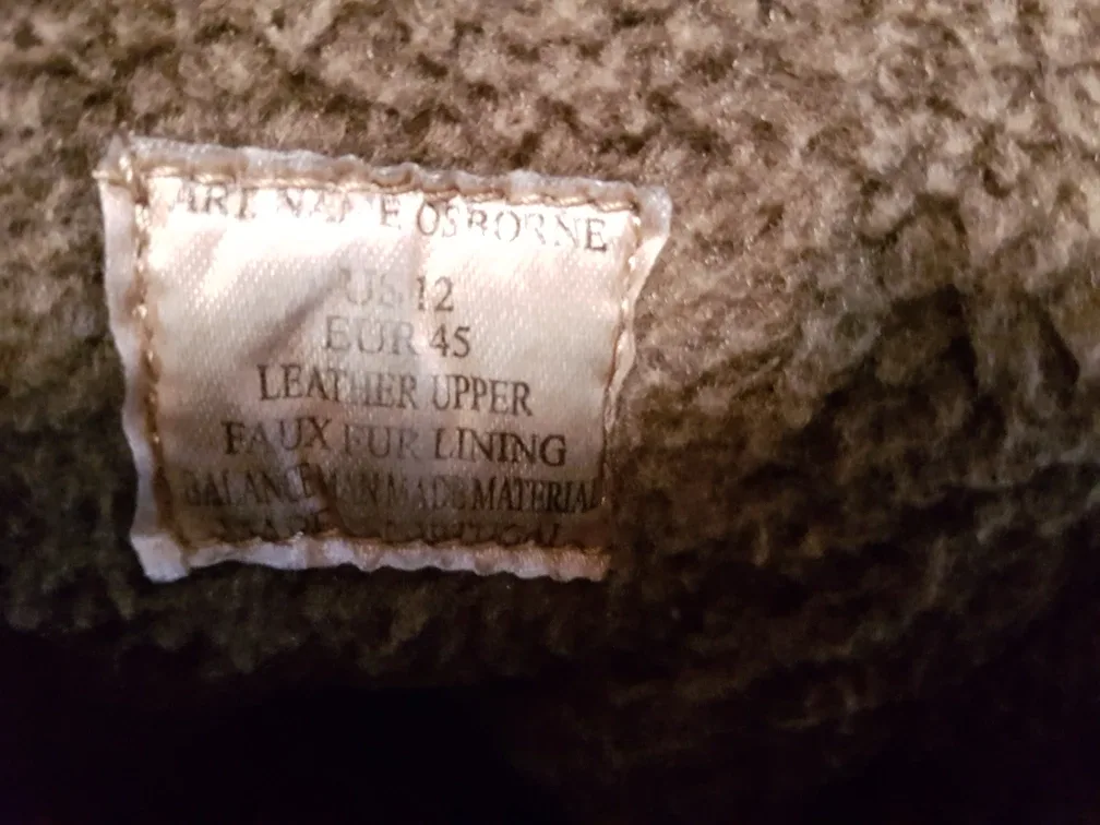 Art Naffe Osborne Brown Leather Boots - Size 12 image indicator(3)