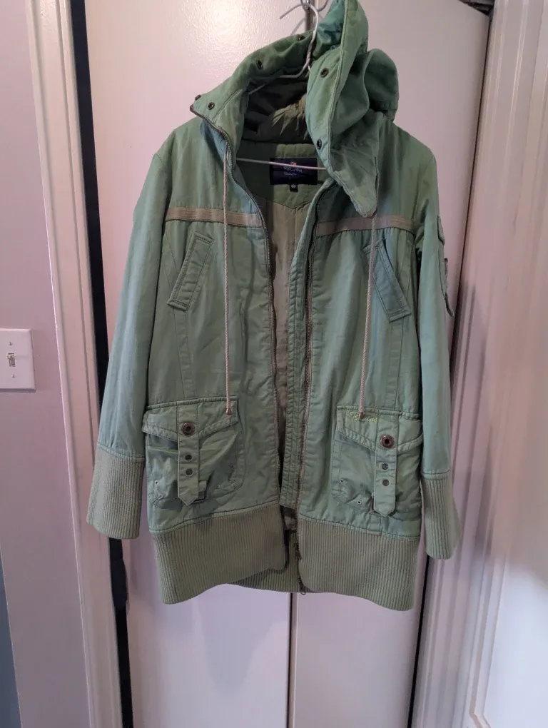 Bench Green Hooded Jacket - Size xs image indicator(2)
