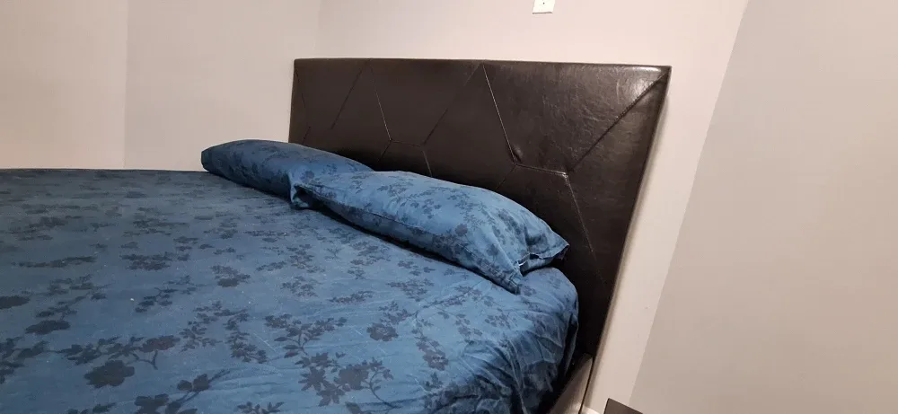 Queen bed with mattress