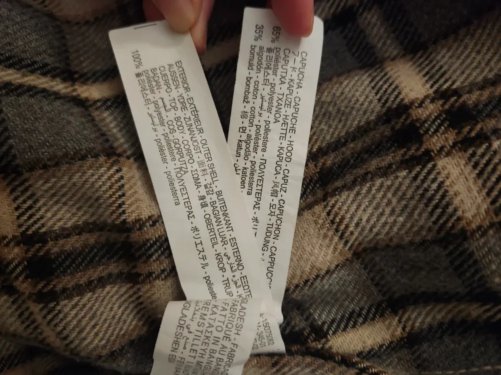 Zara hooded flannel image indicator(5)