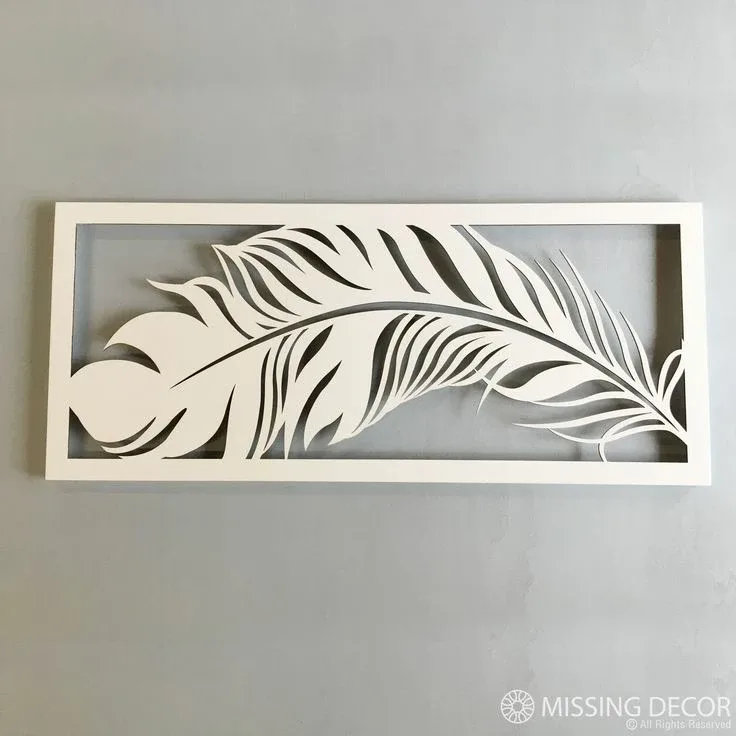 Feather Wall Art Decor image indicator(2)