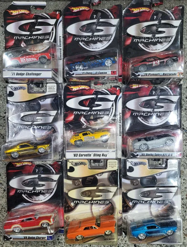 Hot Wheels G Machines - '71 Dodge Challenger & More
