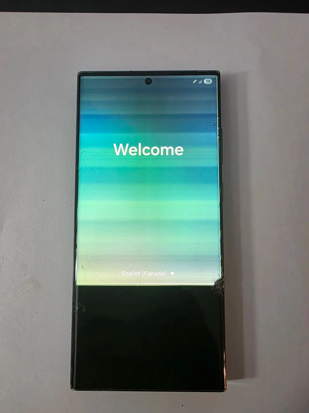 S23 Ultra black.  Read description for condition of phone image indicator(4)