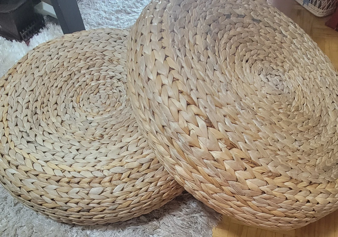 IKEA Alsedda Woven Ottoman