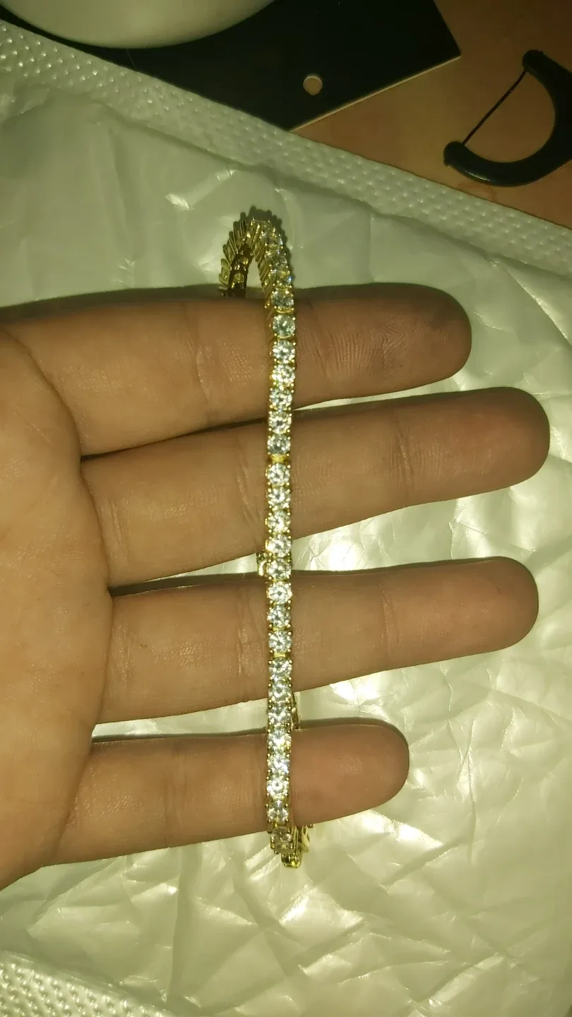 Tennis Bracelet Gold image indicator(4)