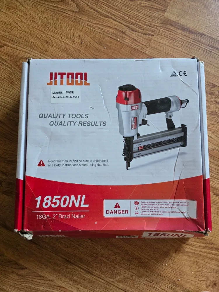 Jitool 1850NL 18GA 2" Brad Nailer w/ Box