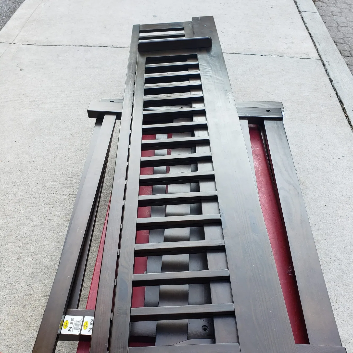 Brown Wooden Bunk Bed Frame image indicator(4)