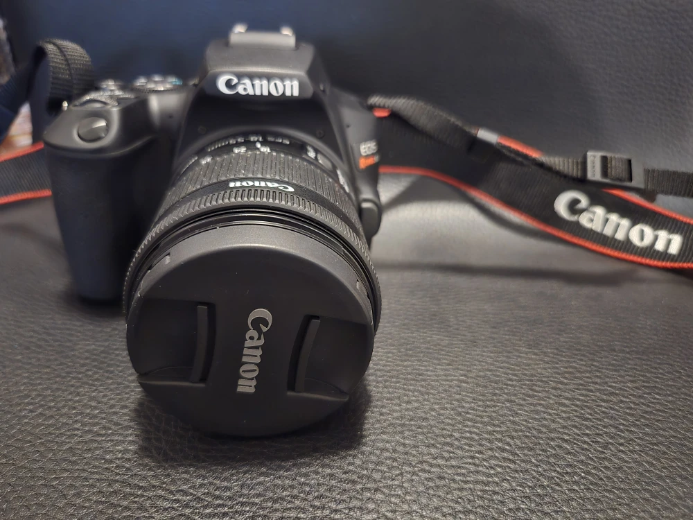 Canon EOS Rebel SL3 with EF-S 18-55mm Lens