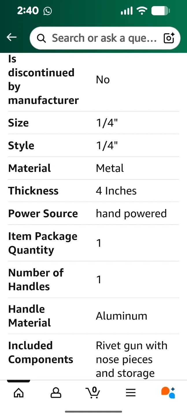 BNIB Sunex Heavy Duty Rivet Gun image indicator(8)