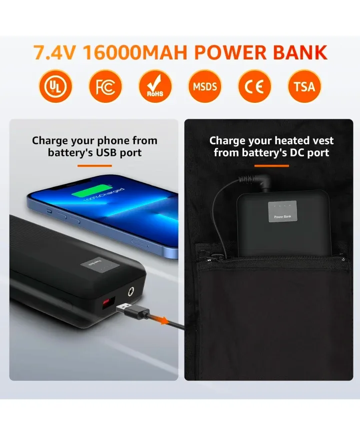 Heated Vest for Men image indicator(5)