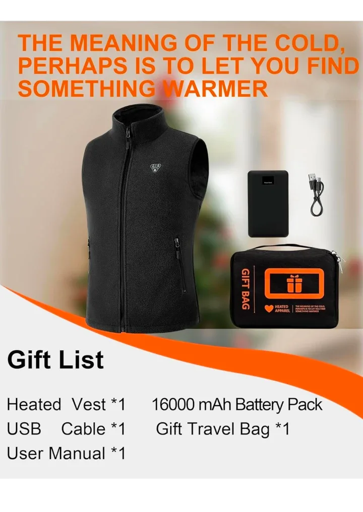 Heated Vest for Men image indicator(7)