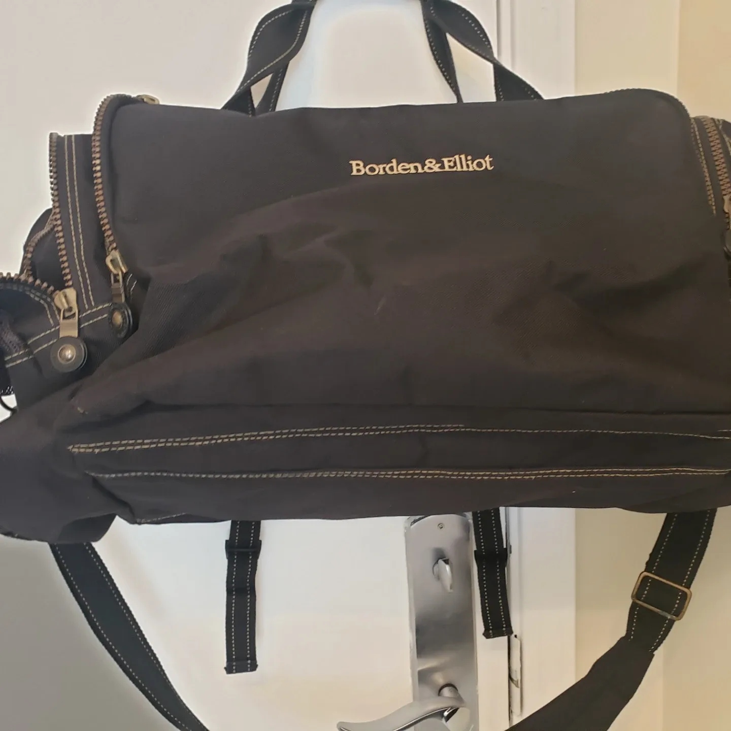 Borden & Elliot Black Shoulder Bag thumbnail