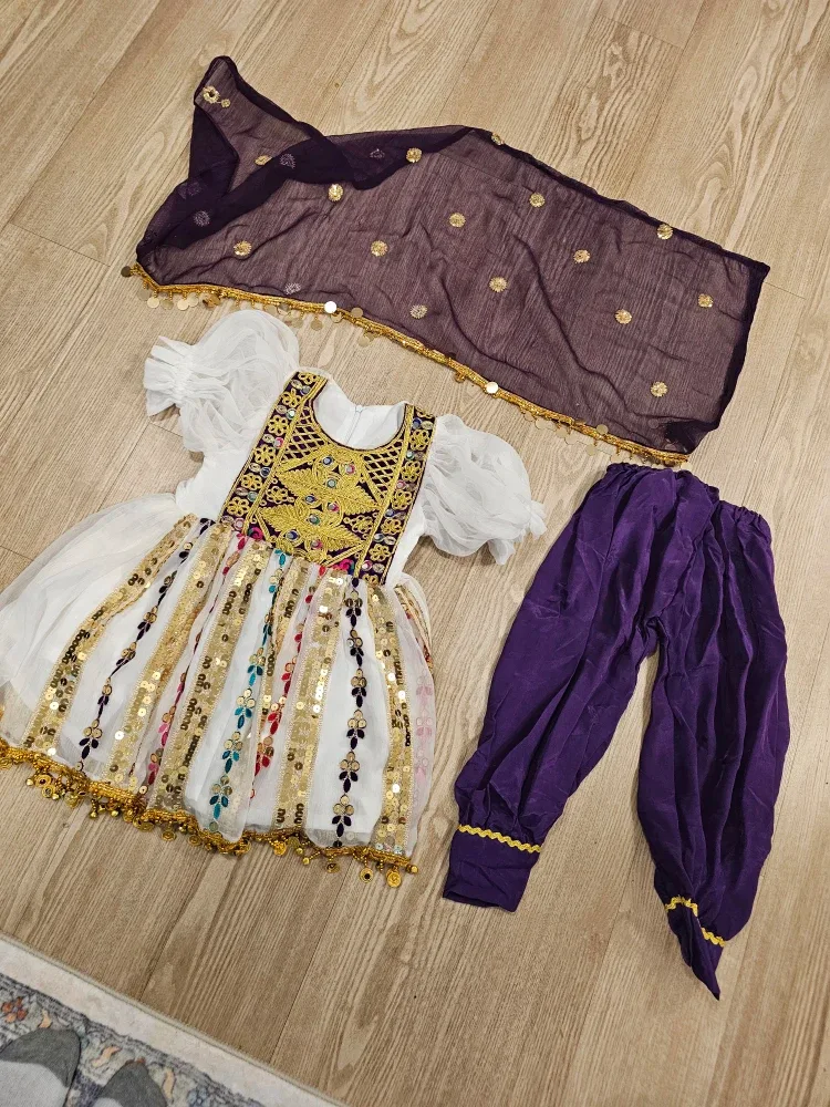 Afghan Kids Dress - Cultural Clothing image indicator(2)