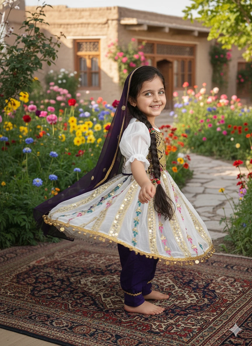 Afghan Kids Dress - Cultural Clothing - photo 5