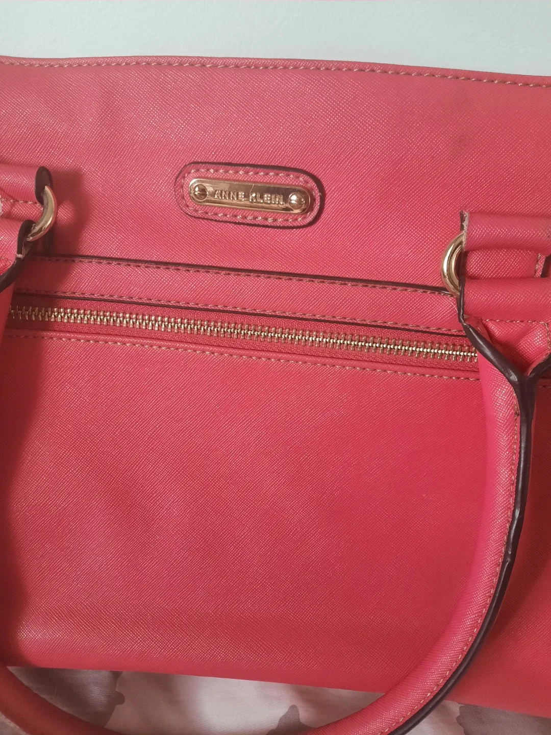 Anne Klein Pink Satchel Hand Bag
