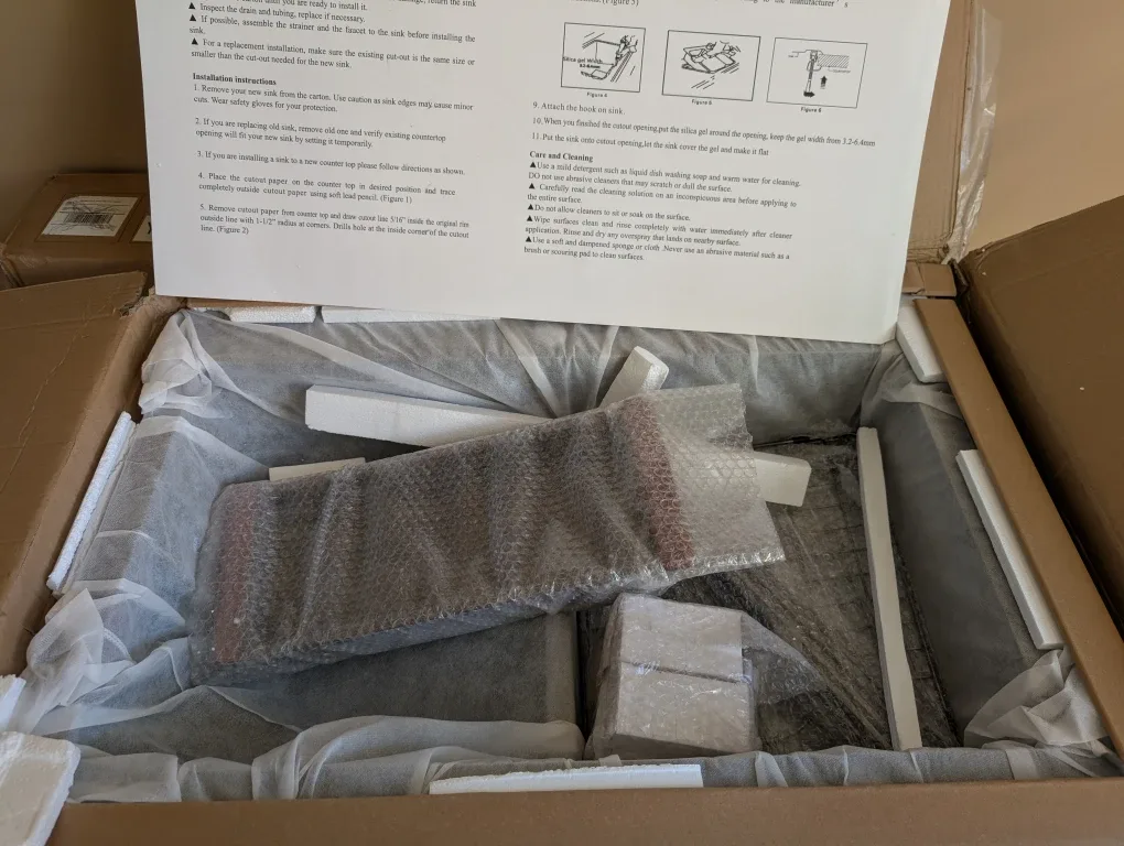 LQS Black Double Bowl Kitchen Sink image indicator(7)