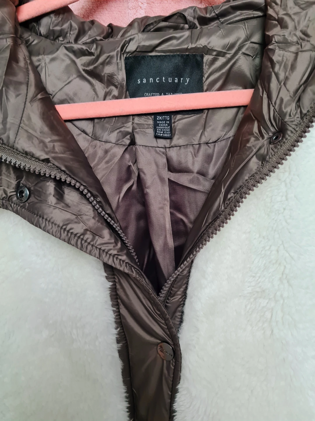 Sanctuary Hooded Jacket - Size 2X - photo 2