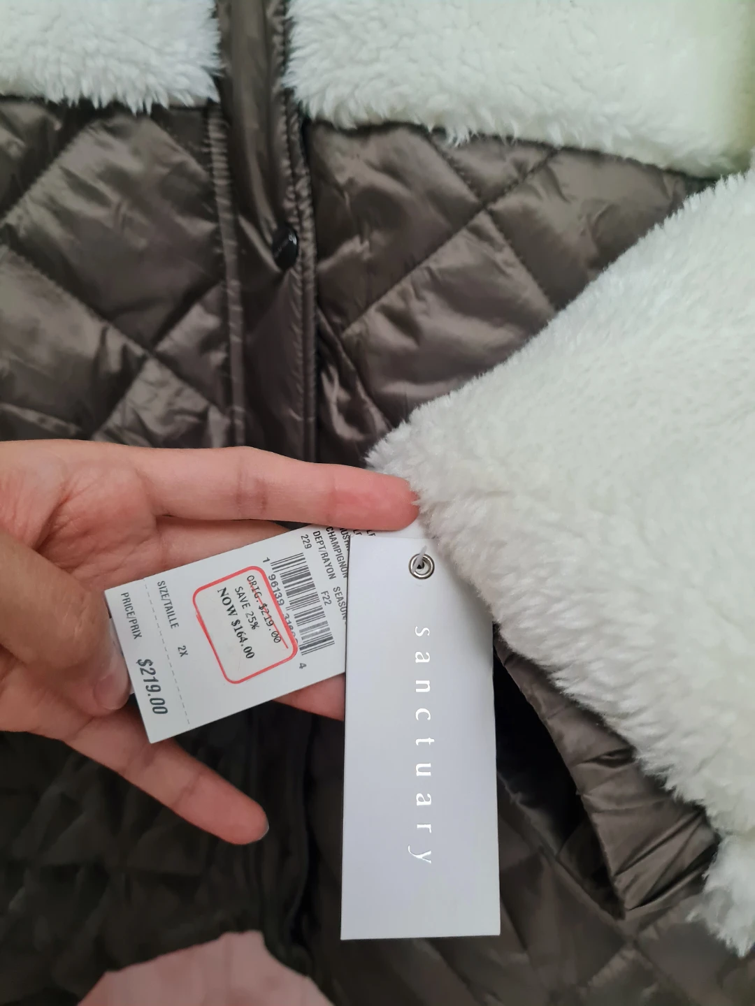 Sanctuary Hooded Jacket - Size 2X - photo 4