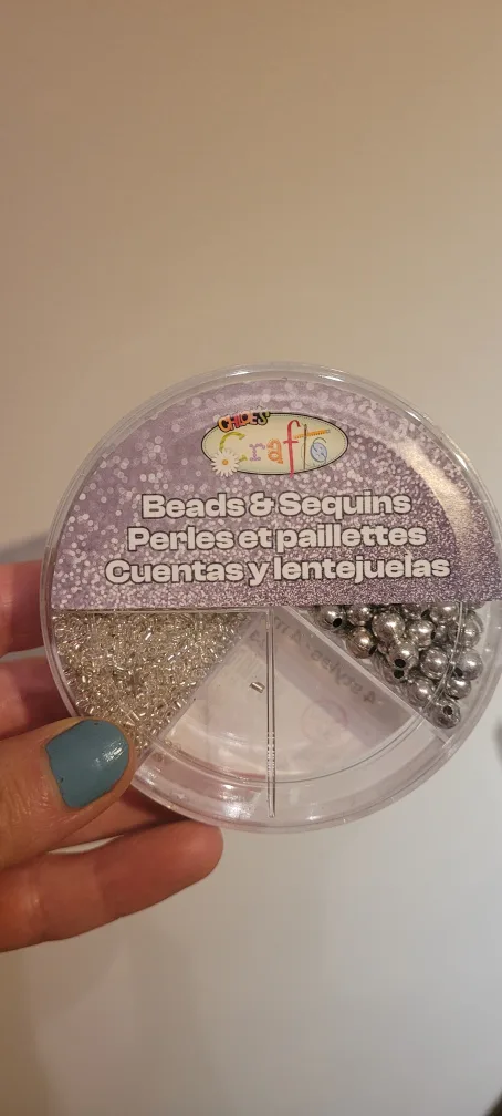 Craft Beads & Sequins (2 kinds full)