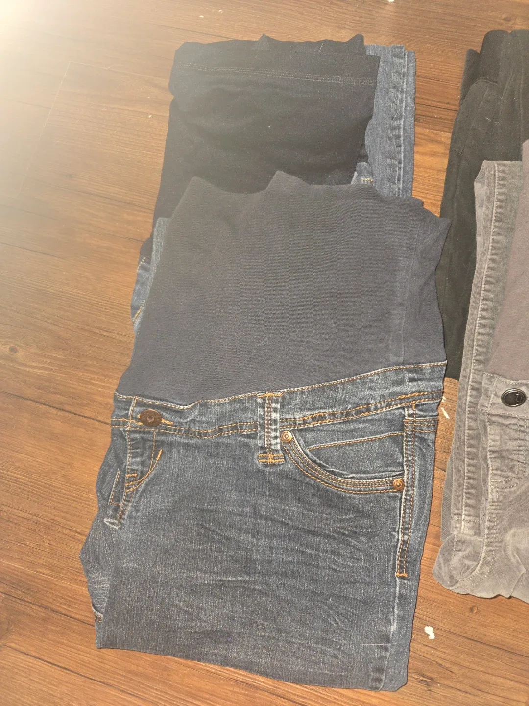 Maternity Pants Bundle - Jeans, Corduroys, Leggings image indicator(4)