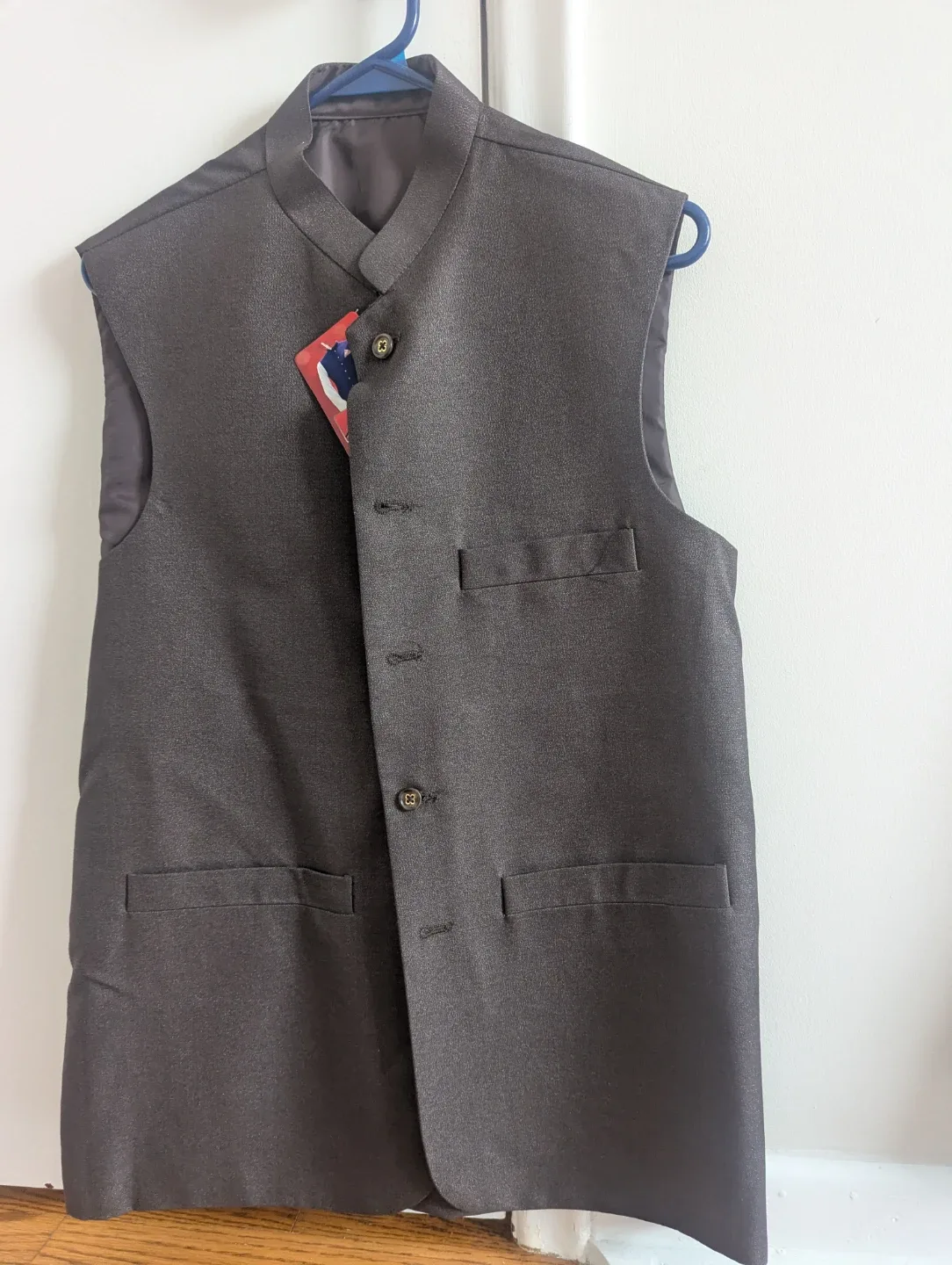 Men's Brown Vest,🥕