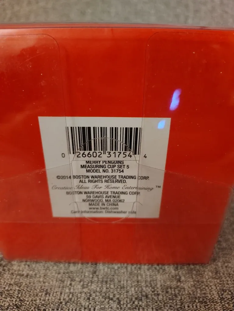 Merry Penguin Measuring cups 5 set image indicator(3)