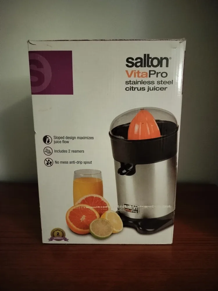 Salton VitaPro Stainless Steel Citrus Juicer image indicator(3)