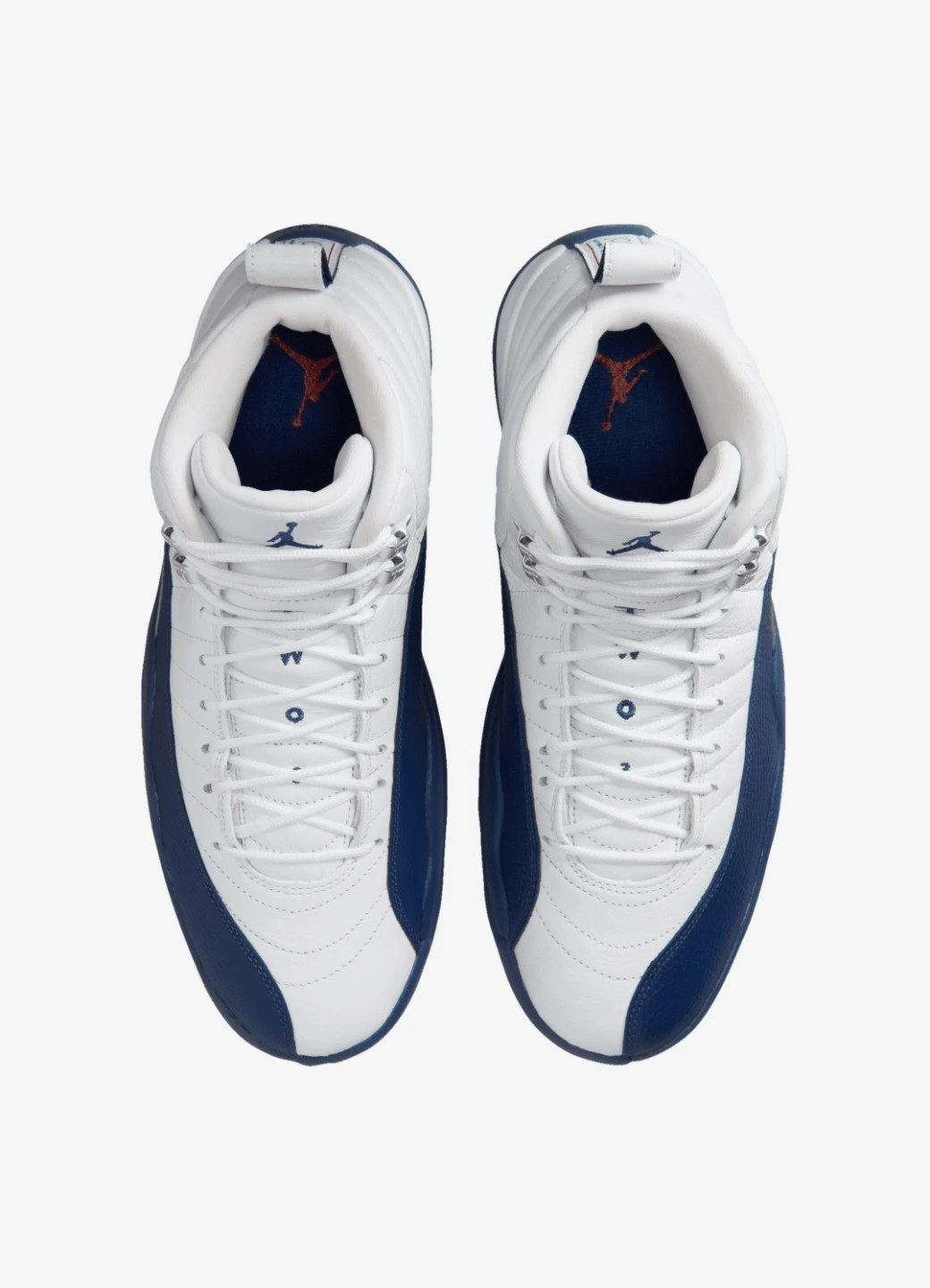 Jordan Retro 12 Men's - White/Navy - photo 3