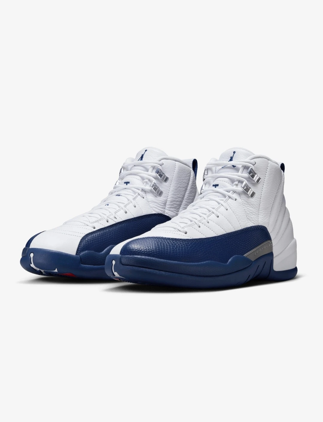 Jordan Retro 12 Men's - White/Navy - photo 4