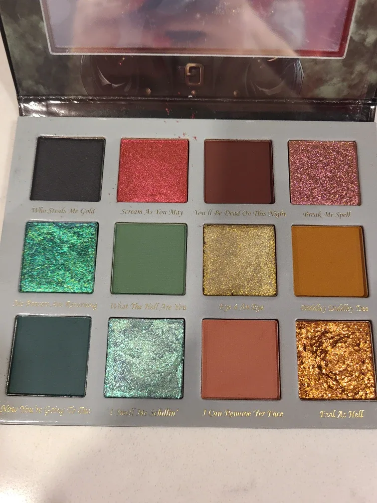 Klarity Kosmetics Angry Leprechaun Eyeshadow Palette