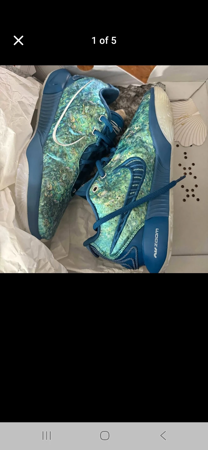 Nike Zoom basketball shoes (size 9) brand new