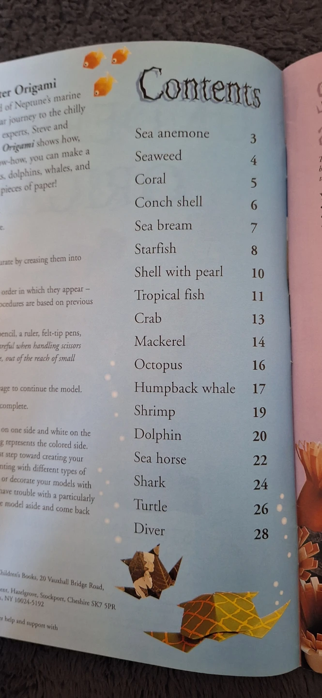 Underwater Origami Book🥕 - photo 2