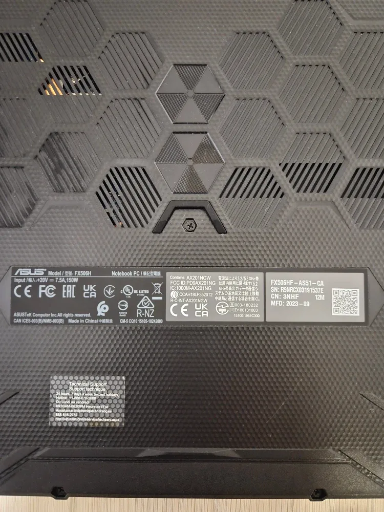 ASUS TUF Gaming F15 Laptop image indicator(3)