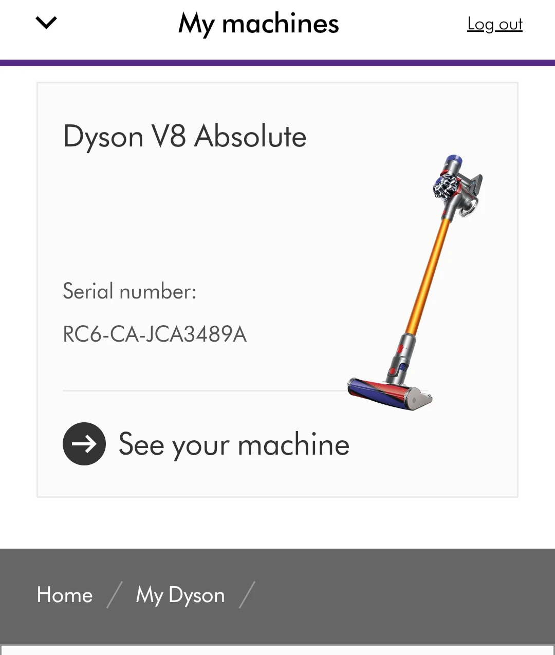 Dyson V8 Absolute Vacuum - photo 4