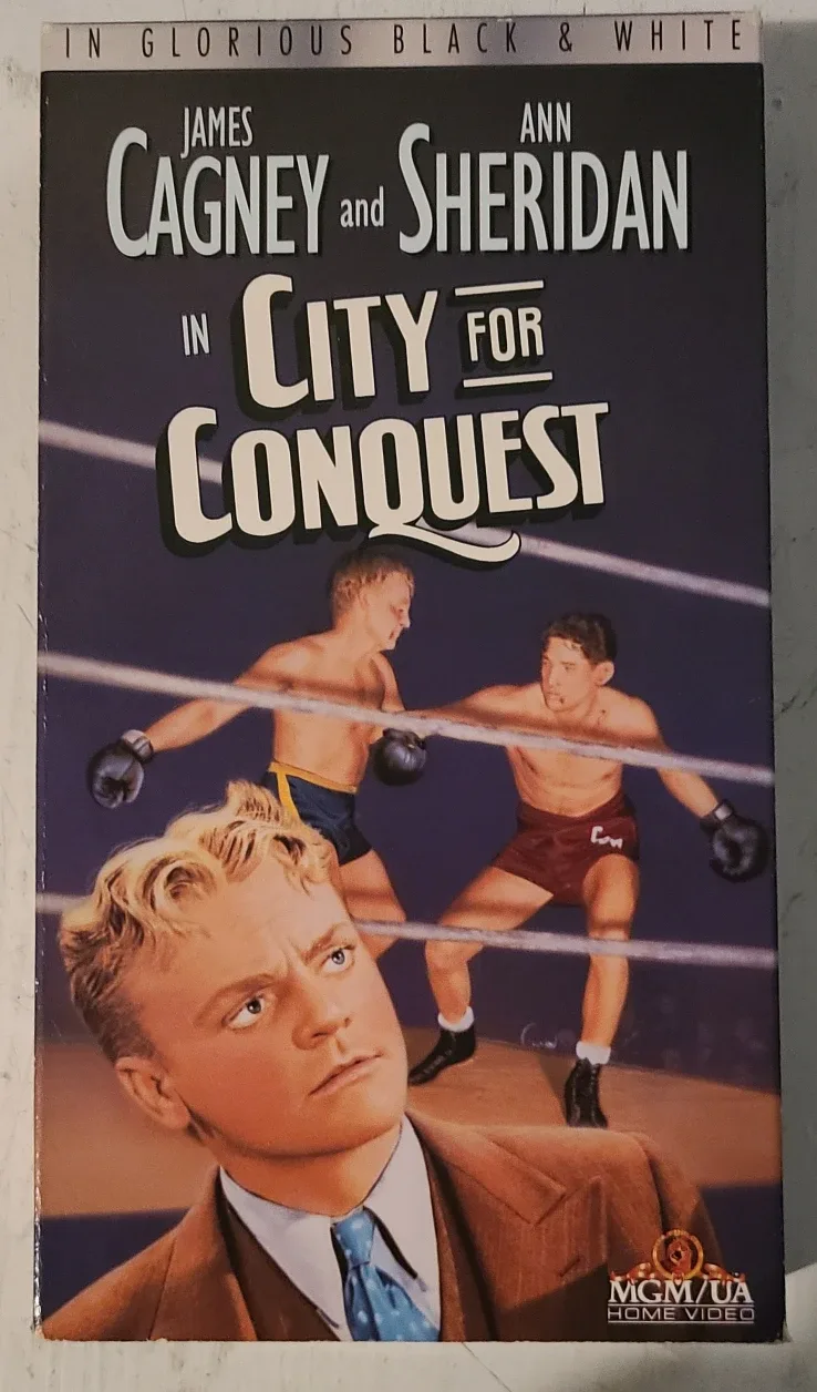 City for Conquest VHS Tape - James Cagney