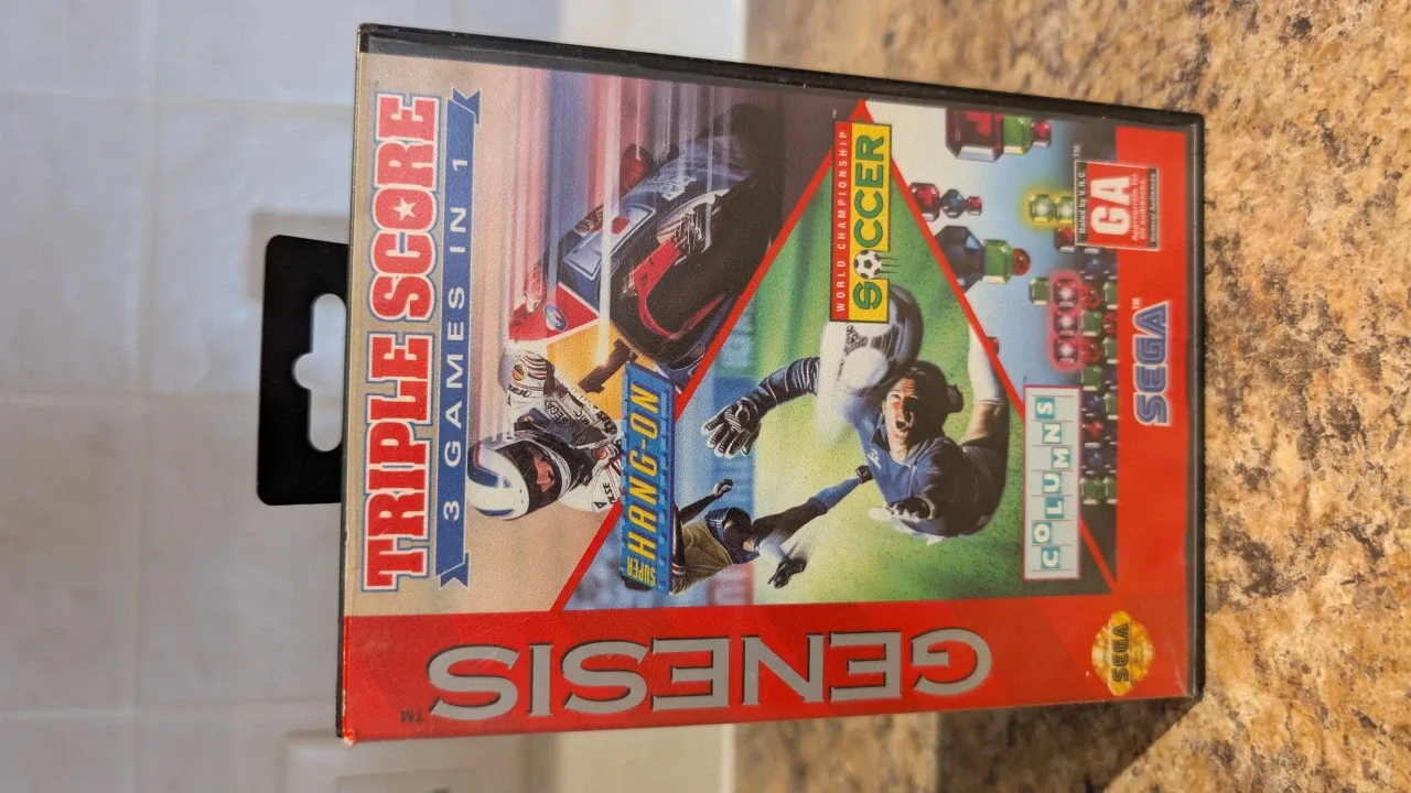 Sega Genesis Triple Score 3 Games in 1 image indicator(2)
