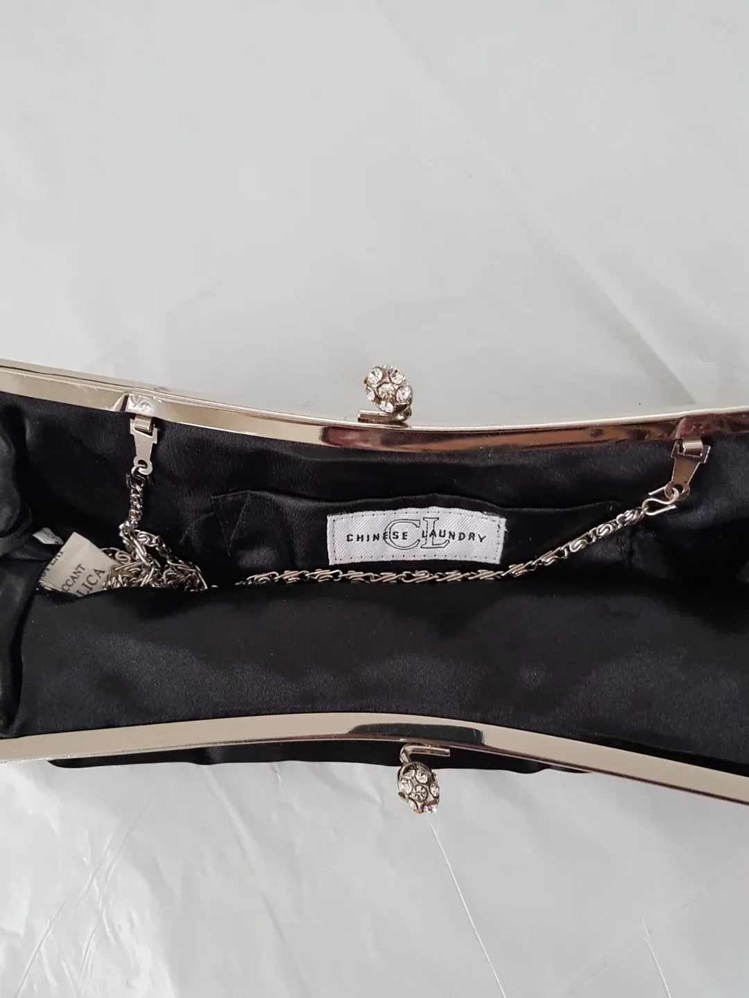 Chinese Laundry Black Clutch thumbnail