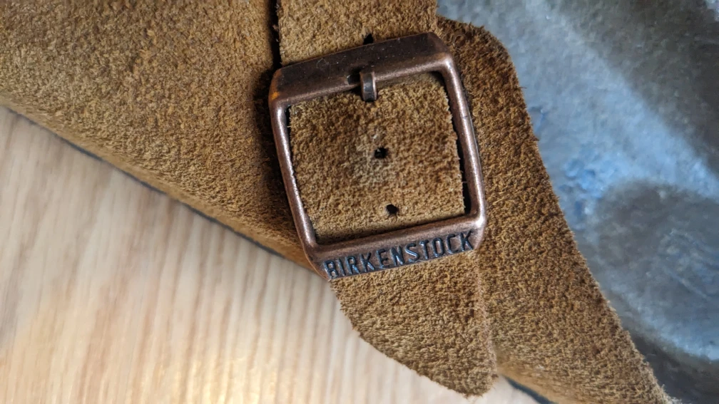 Birkenstock Boston Suede Clogs, Size US 7 - photo 2