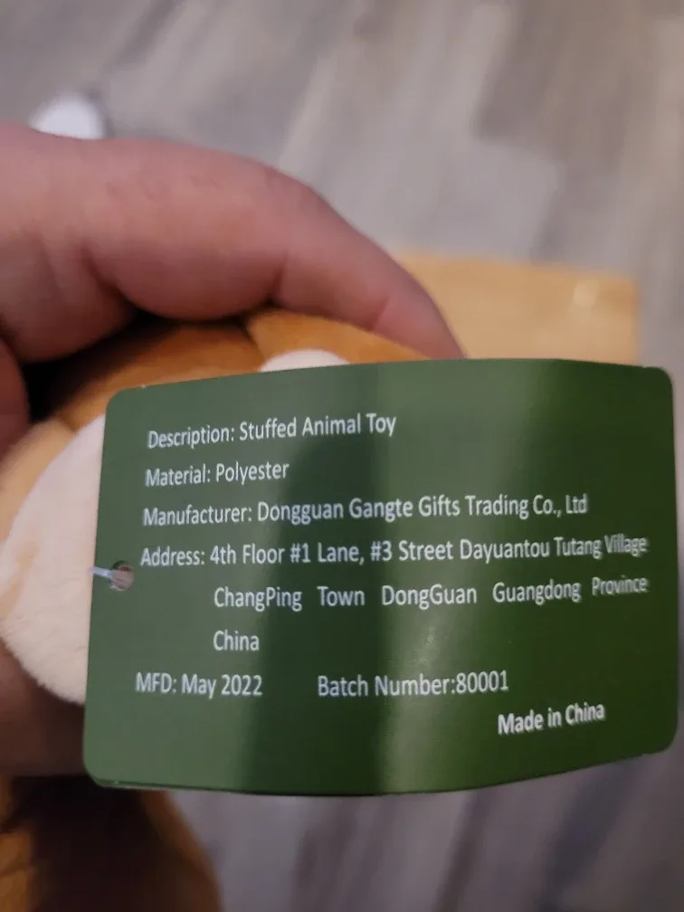 Lemaloya Monkey Hand Puppet - New with Tags! image indicator(3)