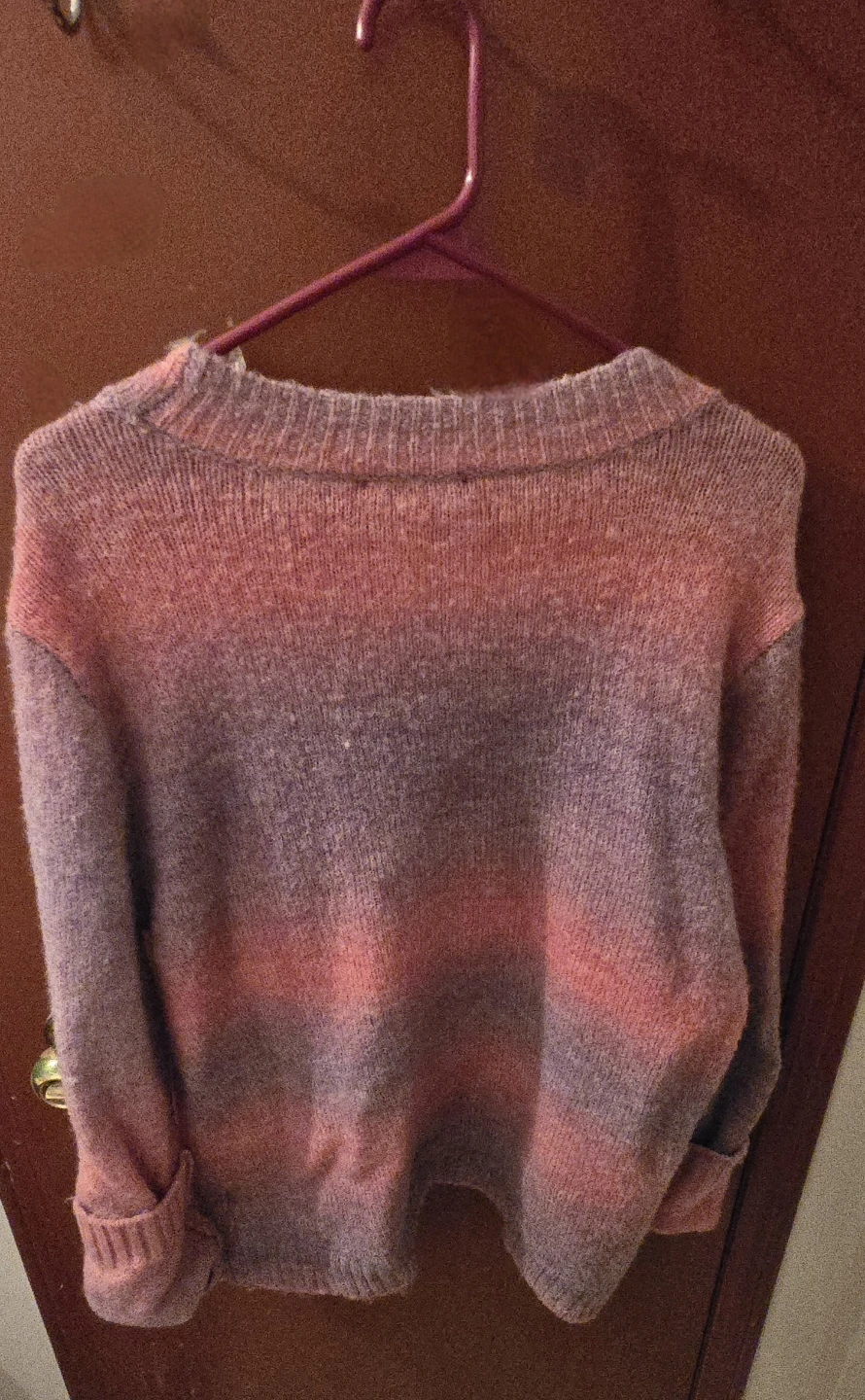 Pink & Purple Knit Cardigan - photo 2