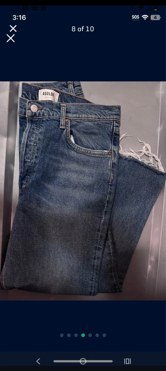 AGOLDE Los Angeles Denim Jeans - Size 31