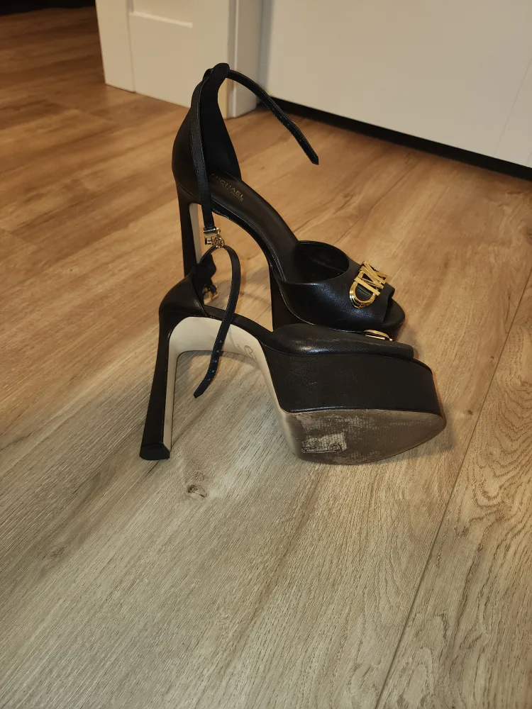 Michael Kors Black Platform Heels