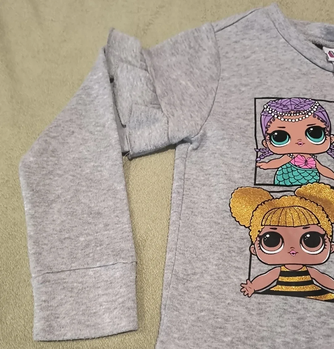 LOL Surprise Girls Gray Long Sleeve Shirt image indicator(3)