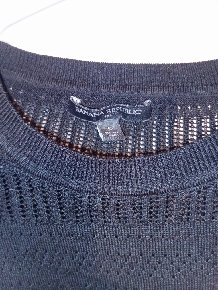 Banana Republic Black Knit Sweater - Size S - photo 2