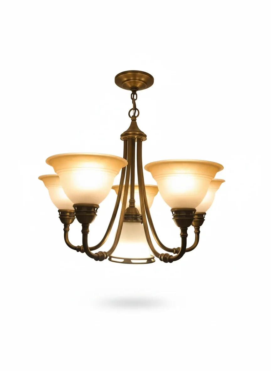 5 Light Hanging Ceiling Fixture