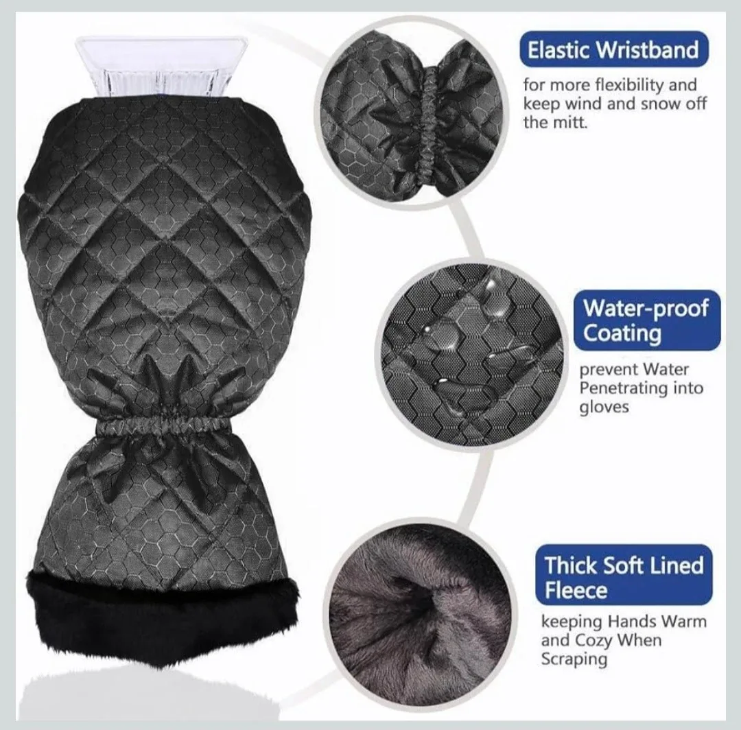 New JALAROMA Ice Scraper with Glove image indicator(2)